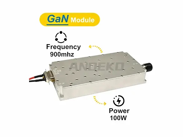 860-930MHz 100W GaN Power Amplifier Module - 50dBm Anti-Drone RF Jammer