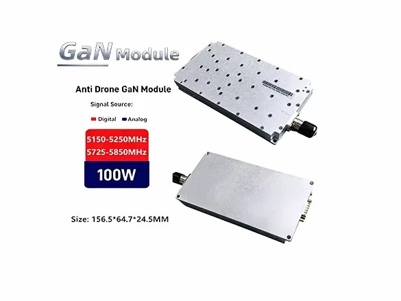 ANOEKO 5150-5350MHz 100W GaN Power Amplifier Module | 50dBm RF Amp