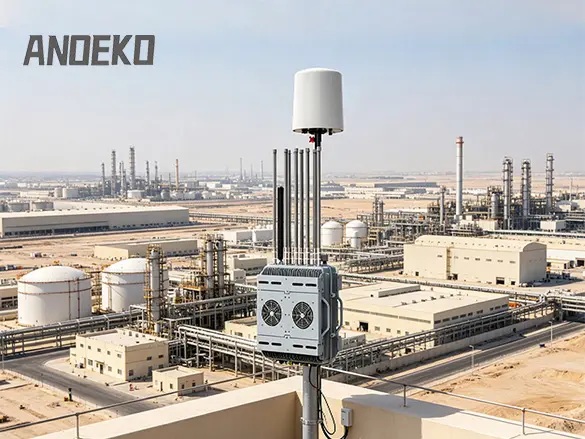 Anti-Drone Solutions for Oil & Gas | Protecting Middle East Petrochemical Facilities | ANOEKO