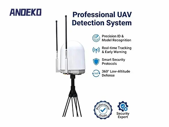 NOEKO AOK-C06C Fixed Passive C-UAS Detector | RF UAV Identification & Direction Finding Device
