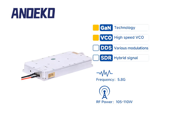 High-Power RF Amplifier Module for Drone Jamming | 900MHz–5.8GHz Wideband Anti-Drone Solution